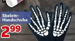 CENTERSHOP Skelett-Handschuhe Angebot