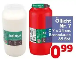 CENTERSHOP Öllicht Nr. 7 Angebot