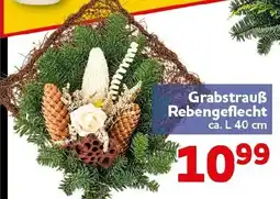 CENTERSHOP Grabstrauss Rebengeflecht Angebot