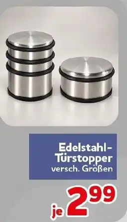 CENTERSHOP Edelstahl-Türstopper Angebot