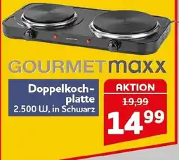 CENTERSHOP GOURMETmaxx Doppelkochplatte Angebot
