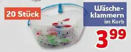 CENTERSHOP Wäsche-klemmern im Korb Angebot