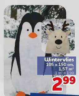 CENTERSHOP Wintervlies Angebot
