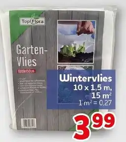 CENTERSHOP Top Flora Garten-Vlies Angebot