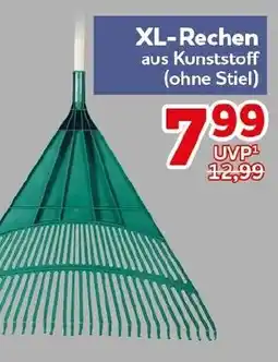 CENTERSHOP XL-Rechen aus Kunststoff (ohne Stiel) Angebot