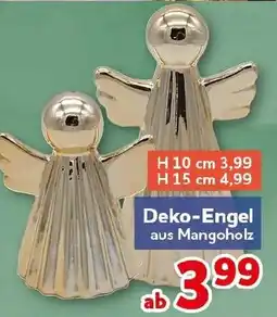 CENTERSHOP Deko-Engel aus Mangoholz Angebot