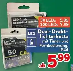 CENTERSHOP LED-Dual-Draht-Lichterkette Angebot