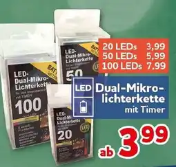 CENTERSHOP LED-Dual-Mikro-Lichterkette Angebot