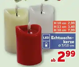 CENTERSHOP Echtwachs-kerze Angebot