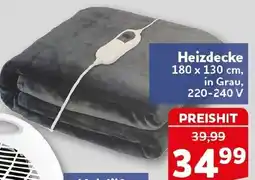 CENTERSHOP Heizdecke Angebot