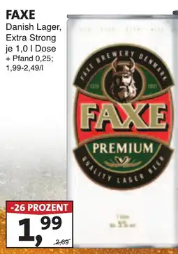 Lösch Depot FAXE Danish Lager, Extra Strong Angebot