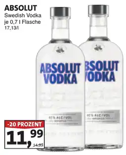 Lösch Depot ABSOLUT Swedish Vodka Angebot