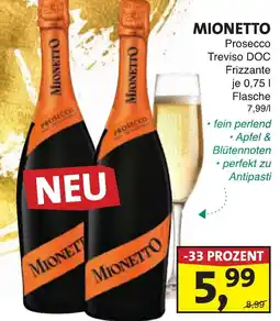 Lösch Depot MIONETTO Prosecco Treviso DOC Frizzante Angebot
