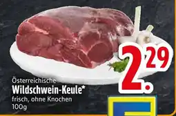 Edeka Österreichische Wildschwein-Keule* Angebot