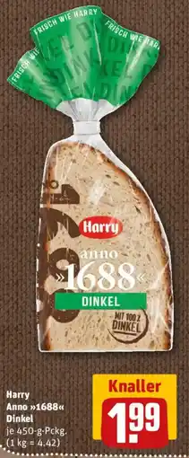 nahkauf Harry Anno »1688« Dinkel Angebot