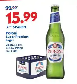 Hol'ab Getränkemarkt Peroni Super Premium Lager Angebot
