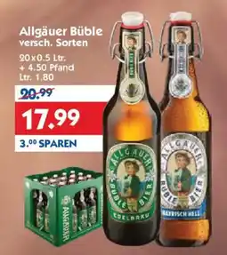 Hol'ab Getränkemarkt Allgäuer Büble Angebot