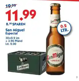 Hol'ab Getränkemarkt San Miguel Especial Angebot
