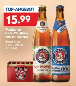 Hol'ab Getränkemarkt Paulaner Hefe-Weißbier Angebot