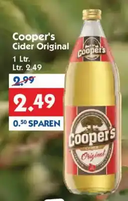 Hol'ab Getränkemarkt Cooper's Cider Original Angebot