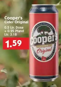 Hol'ab Getränkemarkt Cooper's Cider Original Angebot