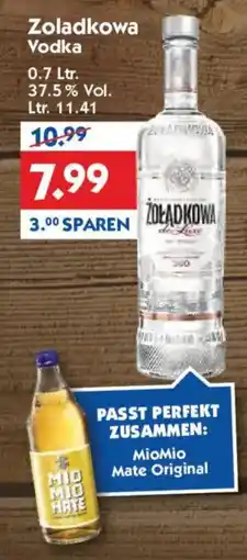 Hol'ab Getränkemarkt Zoladkowa Vodka Angebot