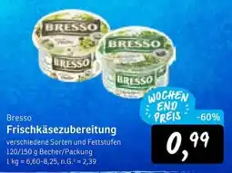 KONSUM Bresso Frischkäse Zubereitung Angebot