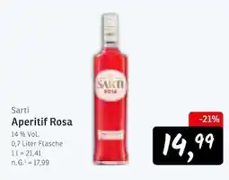 KONSUM Sarti Aperitif Rosa Angebot