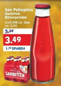 Hol'ab Getränkemarkt San Pellegrino Sanbitter Angebot