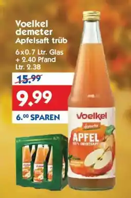 Hol'ab Getränkemarkt Voelkel demeter Apfelsaft trüb Angebot