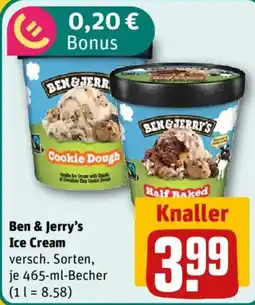 nahkauf Ben & Jerry's Ice Cream Angebot
