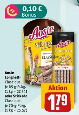 nahkauf Aoste Longhetti Classique Angebot