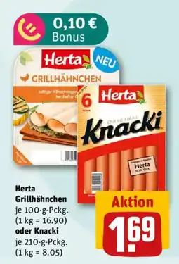 nahkauf Herta Knacki Angebot
