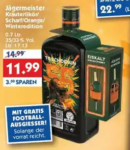 Hol'ab Getränkemarkt Jägermeister Kräuterlikör Winteredition Angebot