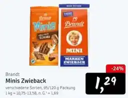 KONSUM Brandt Minis Zwieback Angebot