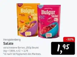 KONSUM Hengstenberg Salate Angebot