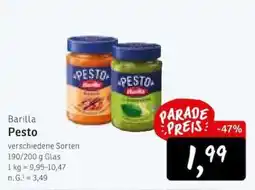 KONSUM Barilla Pesto Angebot