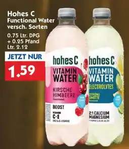 Hol'ab Getränkemarkt hohe C Functional Water Angebot