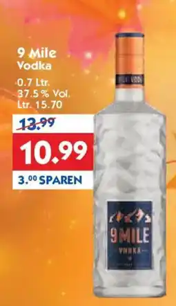 Hol'ab Getränkemarkt 9 Mile Vodka Angebot