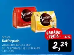 KONSUM Senseo Kaffeepads Angebot