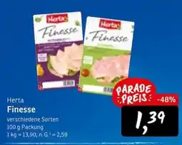 KONSUM Herta Finesse Angebot