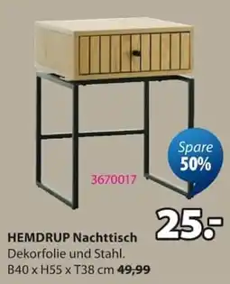 Jysk HEMDRUP Nachttisch Angebot