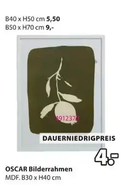 Jysk OSCAR Bilderrahmen Angebot
