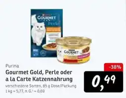 KONSUM Purina Gourmet Gold Katzenfutter Angebot