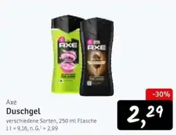 KONSUM Axe Duschgel Angebot