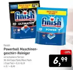 KONSUM finish Powerball Maschinengeschirr-Reiniger Angebot