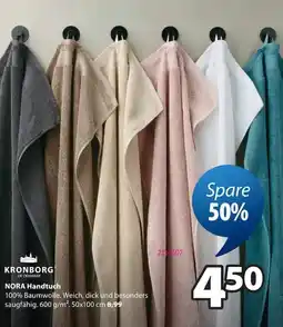 Jysk KRONBORG NORA Handtuch Angebot