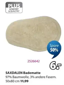 Jysk SAXDALEN Badematte Angebot
