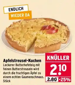 Wasgau Apfelstreusel-Kuchen Angebot