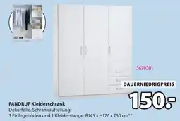 Jysk FANDRUP Kleiderschrank Angebot
